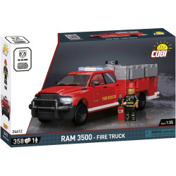 Cobi 24612 RAM 3500 Hasiči, 1:35, 358 k, 1 f