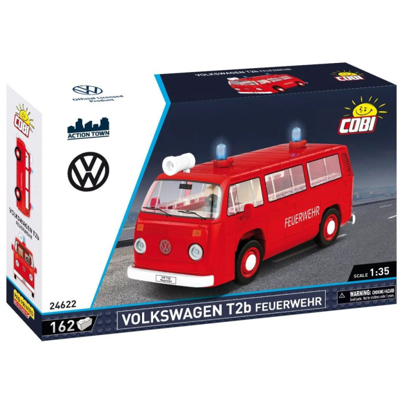 Cobi 24622 Volkswagen T2 Hasiči, 1:35, 162 k