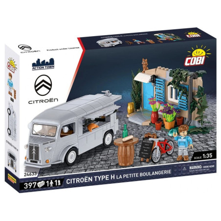 Cobi 24633 Citroën Type H La Petite Boulangerie, 1:35, 397 k, 2 f