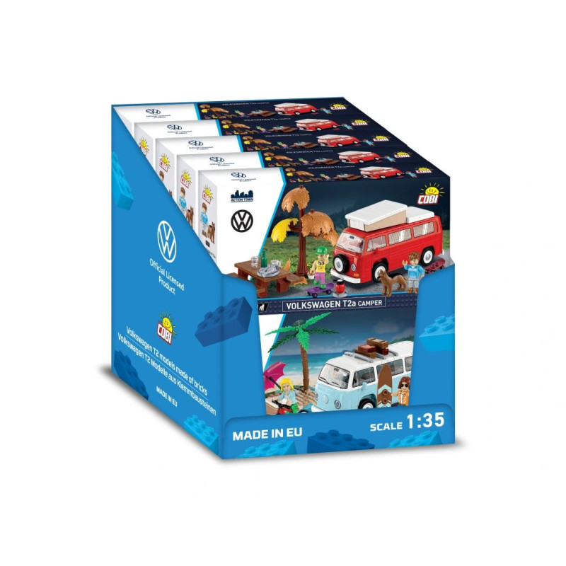 Cobi 24656 Displej VW T2a 1:35, 10 ks