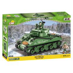 Cobi 2550 II WW Sherman M4A3E2 Jumbo, 720 k, 2 f