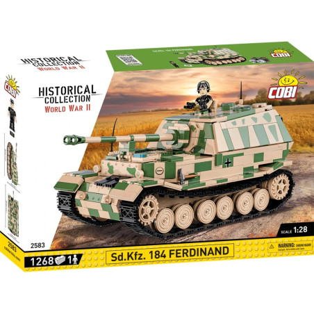 Cobi 2583 II WW Sd. Kfz. 184 Ferdinand, 1:28, 1268 k, 1 f