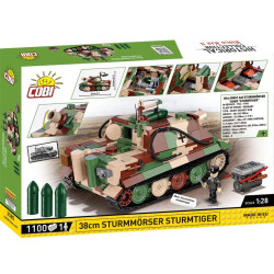 Cobi 2585 II WW 38 cm Sturmmorser Sturmtiger, 1:28, 1100 k, 1 f