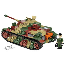 Cobi 2592 II WW PzKpfw IV Ausf. G, 1:28, 1107 k, 1 f