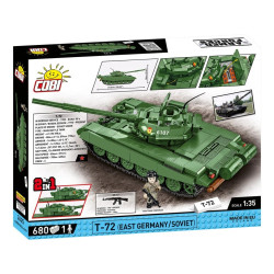 Cobi 2625 Armed Forces T-72 (DDRSOVIET), 1:35, 680 k, 1 f