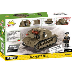 Cobi 2658 II WW Tankette TK-3, 1:28, 323 k, 1 f
