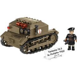 Cobi 2658 II WW Tankette TK-3, 1:28, 323 k, 1 f