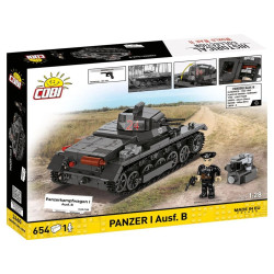 Cobi 2660 II WW Panzer I Ausf B, 1:28, 654 k, 1 f