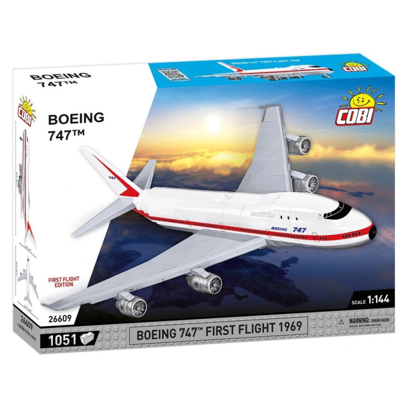 Cobi 26609 Boeing 747 First Flight 1969, 1:144, 1051 k