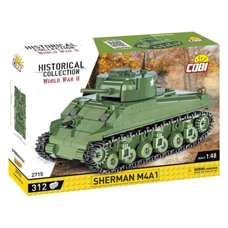 Cobi 2715 II WW Sherman M4A1, 1:48, 312 k