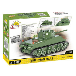 Cobi 2715 II WW Sherman M4A1, 1:48, 312 k