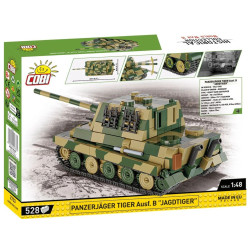 Cobi 2733 II WW Panzerjager Tiger Ausf B Jagdstiger, 1:48, 528 k