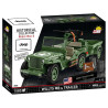 Cobi 2804 Willys MB s přívěsem 1:12, 1580 k EXECUTIVE EDITION