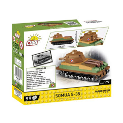 Cobi 3093 II WW Somua S-35, 1:72, 99 k