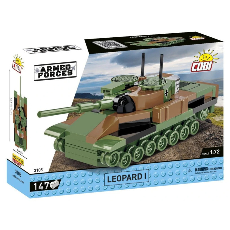 Cobi 3105 Armed Forces Leopard I, 1:72, 147 k