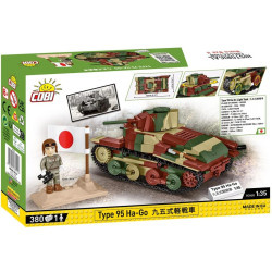 Cobi 3115 II WW Type 95 Ha-Go, 1:35, 380 k, 1 f