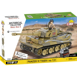 Cobi 3123 II WW Panzer VI Tiger I no 131, 1:35, 898k, 1 f