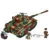 Cobi 3124 II WW PzKpfw VI Tiger Ausf E, 2v1, 1:35, 870 k, 2 f