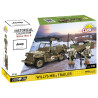 Cobi 3132 II WW Willys MB s přívěsem, 1:35, 200 k, 2 f