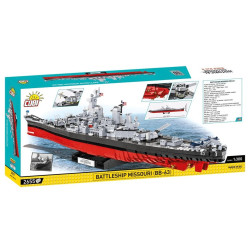 Cobi 4837 II WW Battleship Missouri BB-63, 1:300, 2655 k