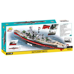 Cobi 4839 II WW Battleship Tirpitz, 1:300, 2810 k