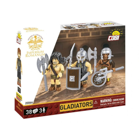 Cobi 20066 IR Gladiátoři 3 figurky s doplňky, 38 k