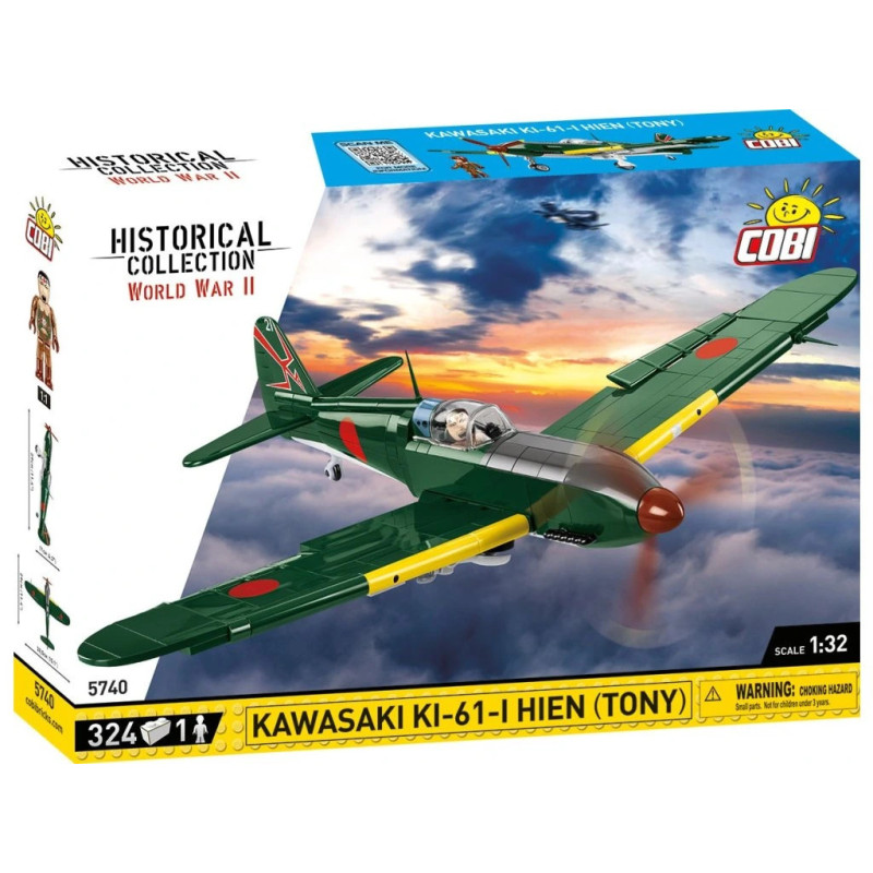 Cobi 5740 II WW Kawasaki KI-61 I HIEN (Tony), 1:32, 324 k, 1 f