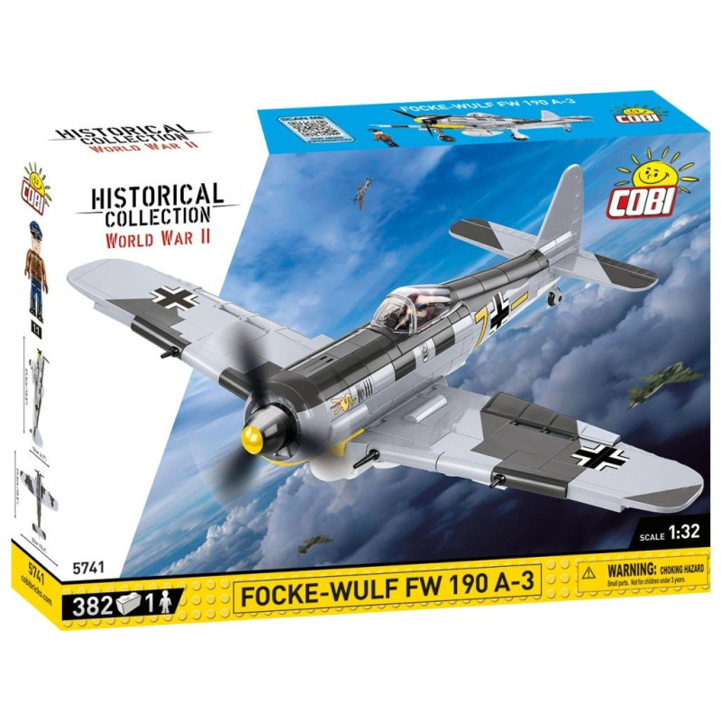 Cobi 5741 II WW Focke-Wulf Fw 190 A-3, 1:32, 382 k, 1 f