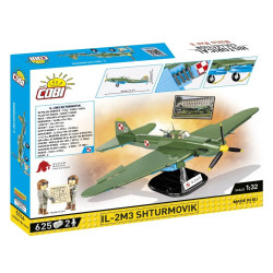 Cobi 5744 II WW IL-2M3 Šturmovik, 1:32, 625 k, 2 f