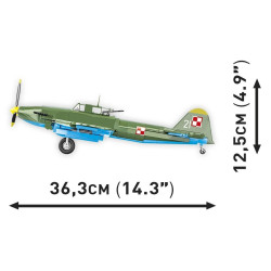 Cobi 5744 II WW IL-2M3 Šturmovik, 1:32, 625 k, 2 f