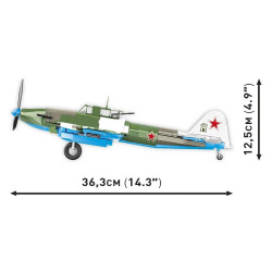 Cobi 5745 II WW Iljušin IL-2 (1943), 1:32, 643 k, 2 f