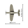 Cobi 5746 II WW Bell P-39D Airacobra, 1:32, 361 k, 1 f